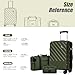 Eeeza Luggage Sets 3 Piece,Suitcases with Wheels,Carry On Luggage Set 22x14x9 Airline Approved,Hardshell Luggage Sets With TSA Lock,20 Inch Carry On Suitcase