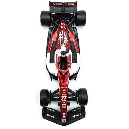 Hnw Bburago 1:43 2022 Alfa Romeo F1 Racing Team F1 C42#77 Valtteri Bottas Alloy Car Diecast Car Model Toy Collection (F1 C42#77) #TOP5