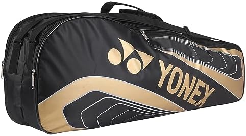 Yonex Badminton Kitbag BT5 | 2 Zipper Compartment for Storage of 3 Rackets and Clothes|