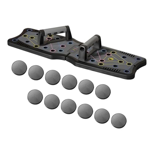Planche de pompes avec poignées et musculation pliable pour fitness à la maison