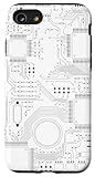 Computer Motherboard Microchip Circuit Backgrounds