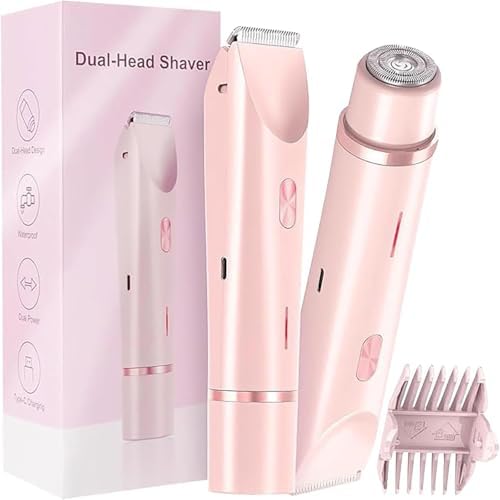 ZVD Afeitadora EléCtrica para Mujer Cortapelos Corporal para Muje...