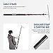NEEWER Upgraded Microphone Boom Pole, 9.8ft/300cm Telescopic Carbon Fiber Mic Boom Arm with 5 Sections, 1/4