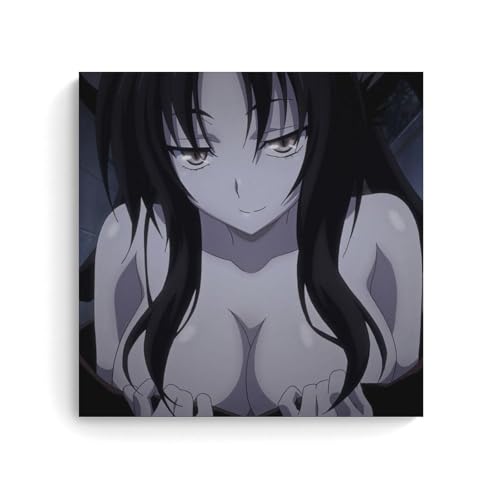 CBEJFGTX High School Dxd Kuroka Póster Arte de Pared Impresión de Imagen Moderna Decoración de Habitación Familiar 30 x 30 cm
