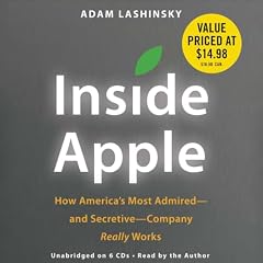 Inside Apple Audiolibro Por Adam Lashinsky arte de portada