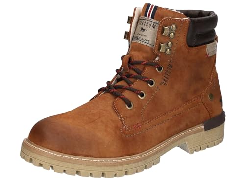 MUSTANG Herren Stiefelette Schnürboot warm gefüttert 4142-602, Größe:43 EU, Farbe:Mehrfarbig
