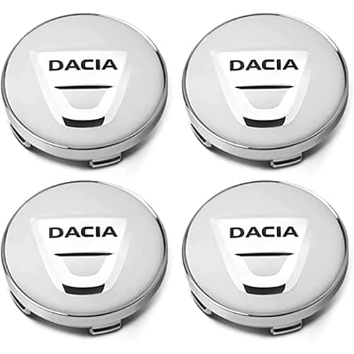 Cache moyeux 56mm pour Dacia Duster avec finition chrome élégante
