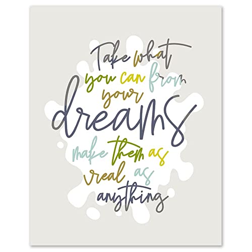 Grey Street By Dave Matthews Band Inspired Song Lyric Wall Art Print, Typography Inspirational Graduation Gift #TOP1