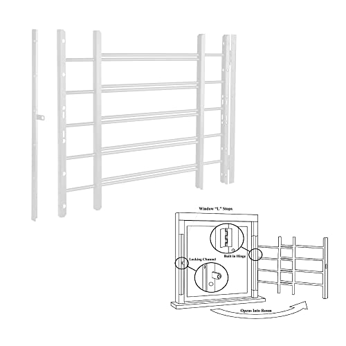 Grisham 5-Bar Window Security Bars