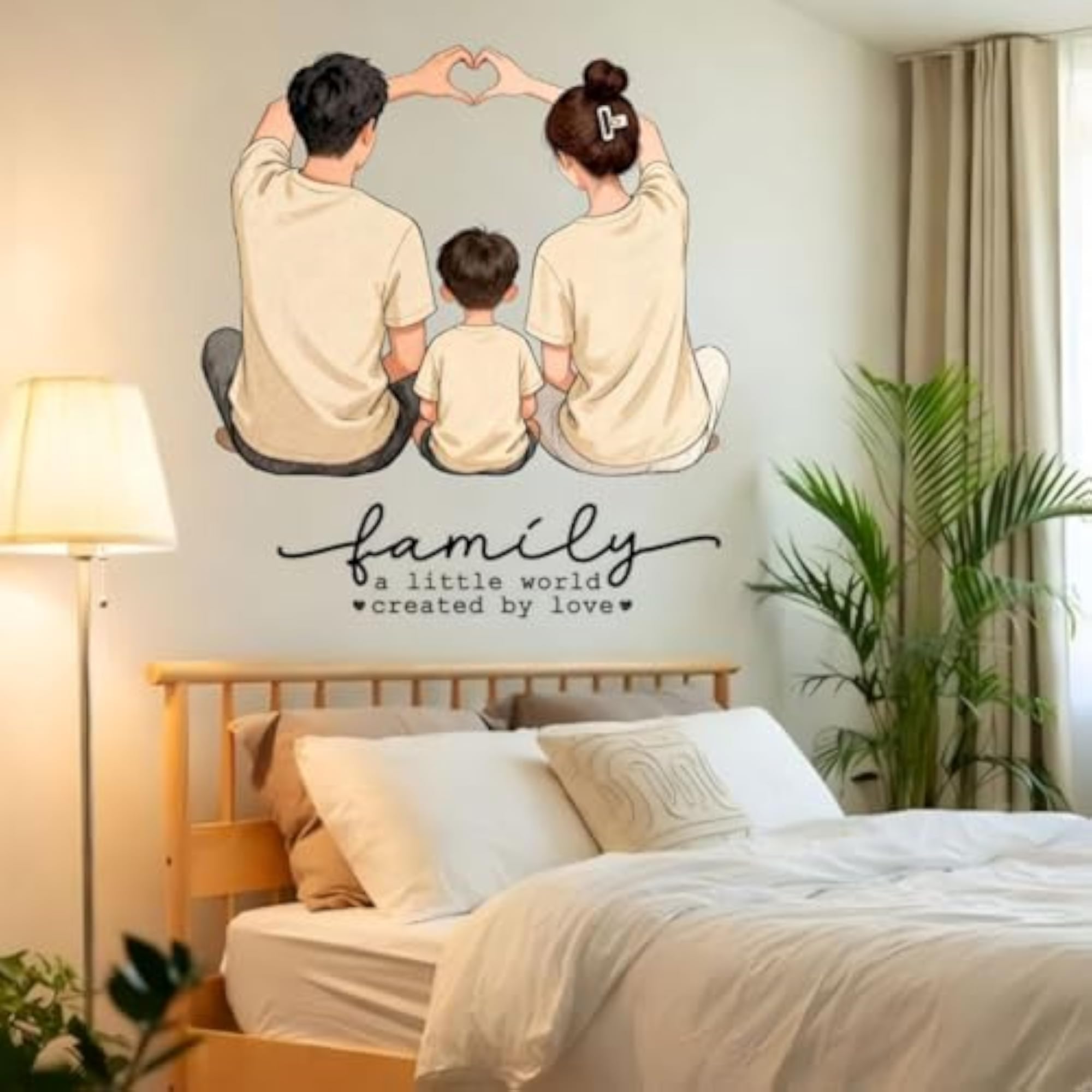 Family Wall Decal Love Quote Design