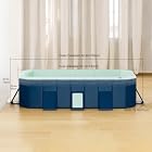 Foto di Piscina Pieghevole Familiare, Rettangolare Fuori Terra Non Gonfiabile