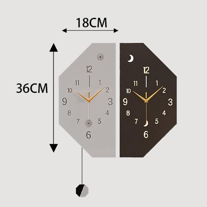 Genérico De Pared De Esquina, Pantalla Doble Cara, Campanadas, Dormitorio