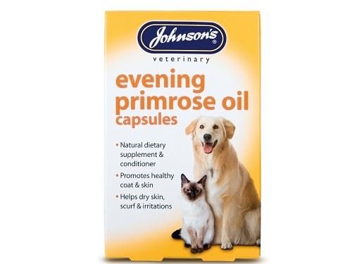 (3 Pack) Johnson's Vet - Evening Prim Oil Capsules (60) Dog Cat