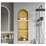 Illuminez votre niche de douche : Cette niche de douche avec bande lumineuse LED met en valeur la surface en acier inoxydable, créant une atmosphère vibrante et accueillante. Parfaite pour les salles de bains modernes, elle allie fonctionnalité et style, rendant votre expérience de douche plus agréable.