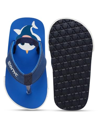 Image of ONYC Shark V Shape Sliders for Kids, Unisex