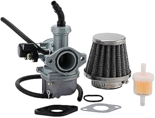 GOOFIT PZ25 25mm Carburetor 35mm Air Filter Cable Choke Replacement for 125cc 140cc Mini Quad ATV Motorcycle Scooter