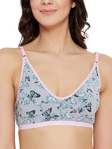 Image of Clovia Women's Cotton Non-Padded Non-Wired Full Figure Bra