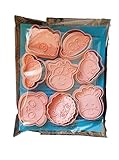 moldes infantiles para pintar paredes Cortadores de galletas leones monos y animales jungla. MATERIAL DE CALIDAD PARA COCINA: Los moldes para galletas de animalitos son de material plástico 100% apto para uso alimentario.