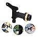 Healifty Barrel Valve Faucet Rain Barrel Spigot Kit Plastic Brass Flow Switch Garden Tool