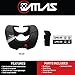 Atlas Brace Broll Neck Brace (Kids Size) for Use In: Powersports, Offroad Racing, Motocross, Mountain Biking, and BMX (Black)