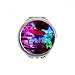 Coloured Karst Cave Photography Hand Compact Mirror Round Portable Pocket Glass