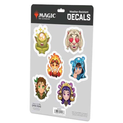 Image of Hasbro Magic The Gathering Characters Adhesive Vinyl Decal Pack