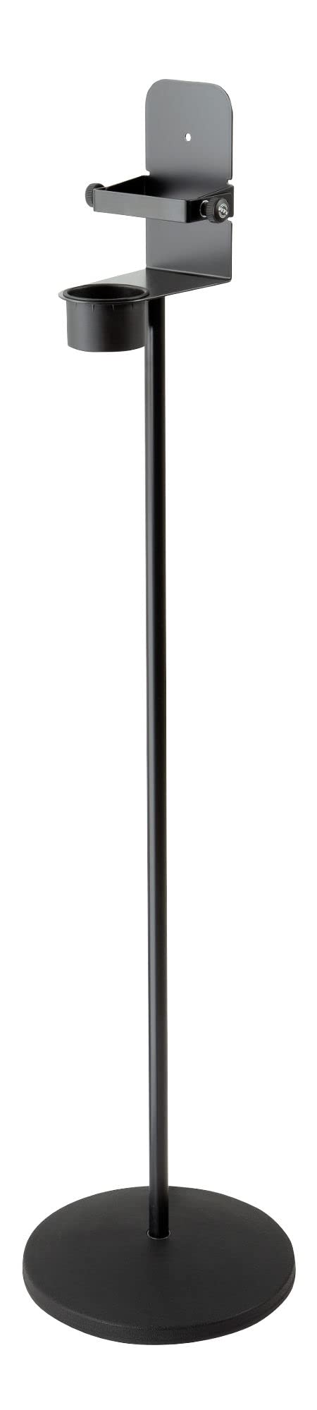 K&M Desinfektionsmittelständer - 80310 mit Klemmbügel, schwarz