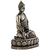 Top Collection Medicine Buddha Statue - Buddha of Healing Sculpture in Premium Cold Cast Bronze- 5.5-Inch Collectible Figurine