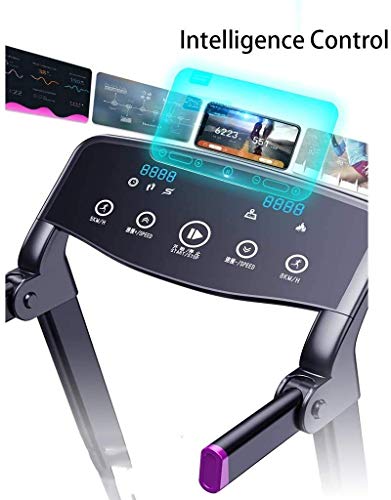 Caminadora plegable con motor 3 hp y pantalla táctil miniatura 2