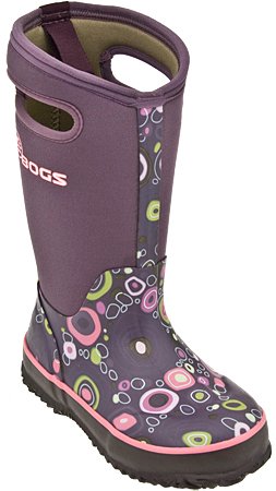 Image of BOGS unisex-child Classic High Waterproof Insulated Rubber Neoprene Rain BootSnow Boot
