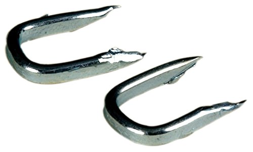 The Hillman Group 122662 Galvanized Double Point Staples Number 11, 1/2-Inch (2 Pack)