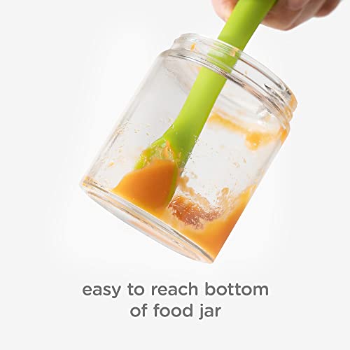 Olababy 100% Silicone Feeding And Training Spoon Set For Baby Led Weaning #TOP5