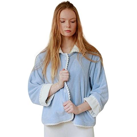 Bath & Robes Women's Chenille Bed Jacket (Small) Cover