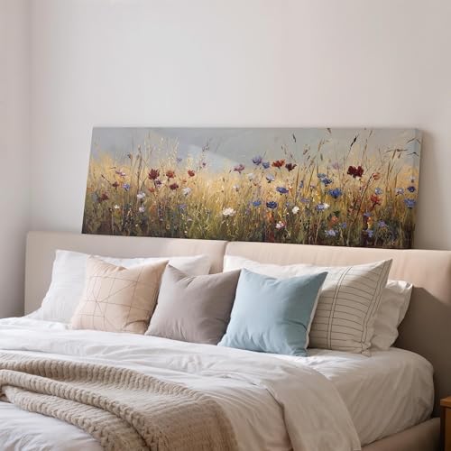 Décoration murale de prairie fleurie pour transformer l'ambiance de votre maison