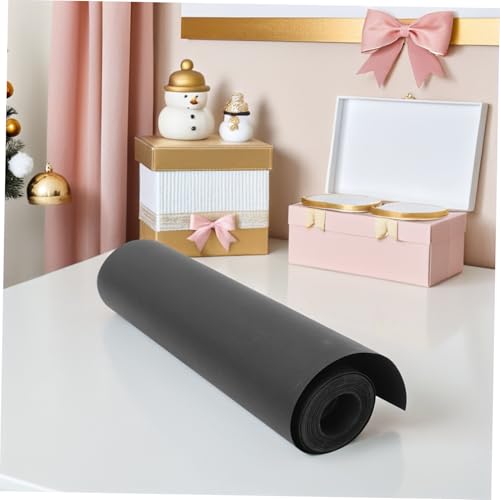 Papier Kraft Noir Résistant pour Emballage de Fleurs et Créations Premium