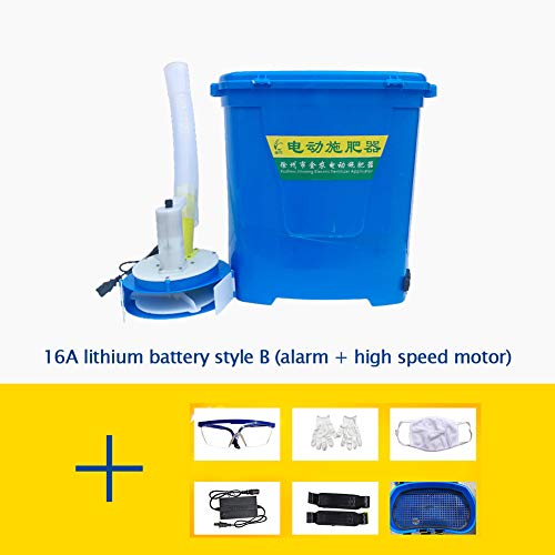 HFQ Spreader,Electric Fertilizer Applicator Lawn Feed Spreader Garden Spreader Fertiliser Spreader Lawn Fertiliser Spreader Road Salt Grit Garden Grit