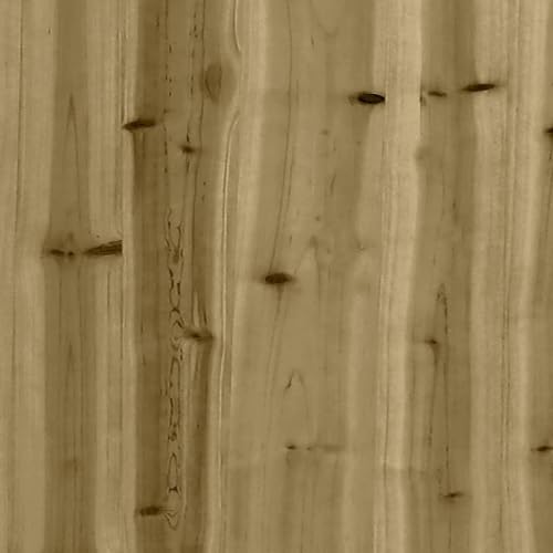 Sofá esquinero para jardín modular de madera de pino para muebles de terraza y juego de balcón 8