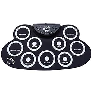 Elektronisch Drumstel Electronic Drum Set, Game Toy Practice Silicone Draagbare Sound Pedal voor Kinderen en Volwassenen…