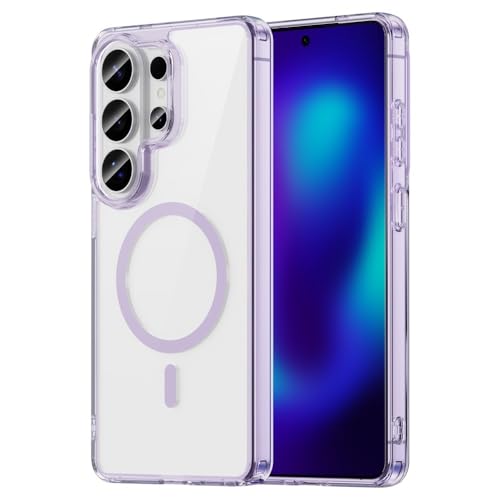Coque silicone Samsung Galaxy A16 violet transparent pour le quotidien