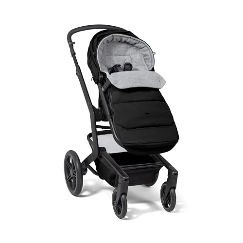 Joolz Footmuff - Stroller Accessory for Joolz AER+/Aer2 Buggy/Day+/Day2/Day3/Day5/Geo/Geo2/Geo3/Hub/Hub+/Hub2 Baby Strollers- All-Weather Companion - Warm & Cozy While On The Go (Space Black)