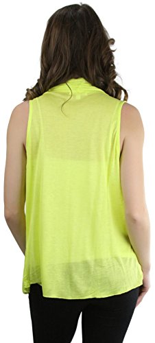Image of ToBeInStyle Womens Open Front Casual Shrug Lightweight Layering Cardigan Sleeveless or Short Sleeve