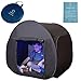 Sensory Tent | Calm Corner for Children to Play and Relax | Sensory Corner | Helps with Autism, SPD, Anxiety & Improve Focus | Black Out Sensory Tents for Autistic Children | Small