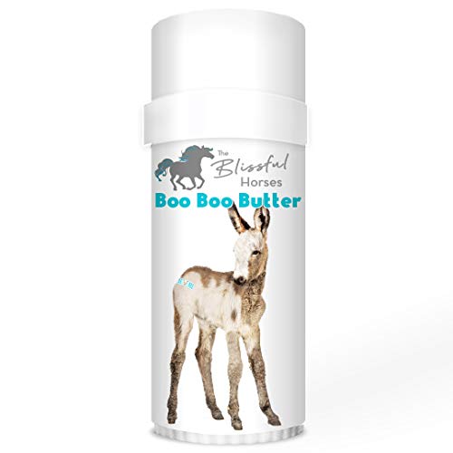 The Blissful Horses Boo Boo Butter All Natural Support for Your Horse's Discomforts, 2-Ounce