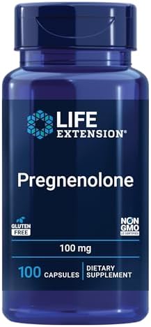 Life Extension, Pregnenolone, 100 mg, 100 Capsules
