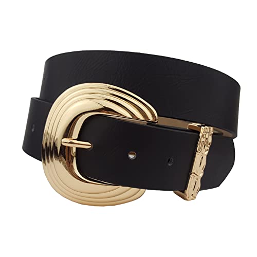 Layered Gold Buckle Belt