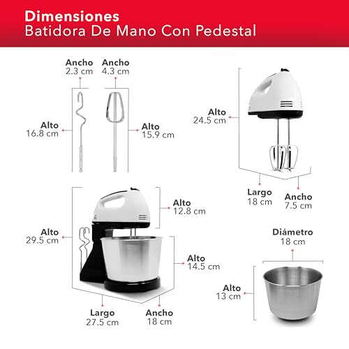 Batidoras Y Mezcladoras, Kitchen batidora manual Marca RCA (3)