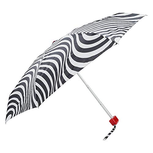 フルトン FULTON 折りたたみ傘 レディース ルルギネス Lulu Guinness Tiny-2 Optical Stripe L717-034682 [並行輸入品]