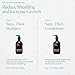 The Nue Co. Supa Thick Conditioner - Hydrating Hair Growth Conditioner for All Hair Types - Strengthens Roots & Improves Scalp Health - Vegan & Sulfate Free Formula - Nourishing Hair Care | 8.45 fl oz