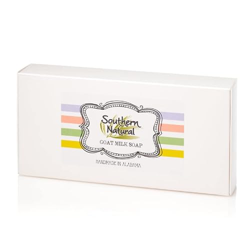Southern Natural Goat Milk Soap Bar (3 Pack Oatmeal Milk & Honey) - For Eczema, Psoriasis & Dry, Sensitive Skin. Natural Soap For Face & Body. Handmade In Usa. (Each Bar 4-4.5 Oz) #TOP4