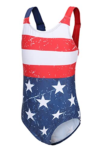 Image of Girls One Piece Swimsuits Halter Bathing Suits Summer Swimwear 3-16 Years